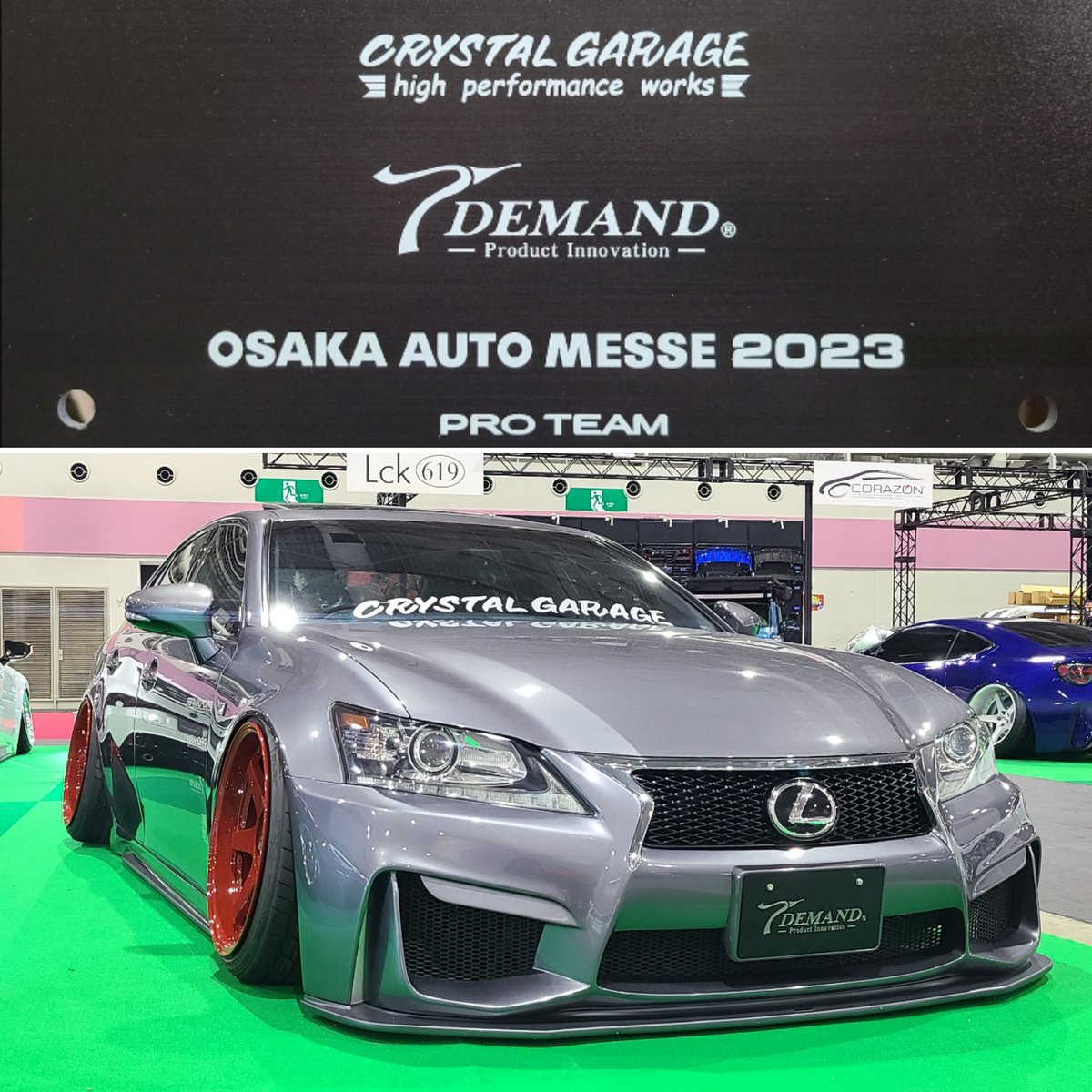 crystal_0045's tweet photo. LEXUS 10GSfsport
CRYSTAL GARAGE Produce
AIMGAIN SKYLINE V37純VIP GT Customize#lexus #lexusgs #fsport #fsportsociety #fsportfamily #vip #vipjapan #stancenation #aimgain #sedan #camber
#bippu #vipcar #jdm #crystalgarage #tdemand #大阪オートメッセ #フェンダーアーチの美学 https://t.co/NvvgSVxaGA