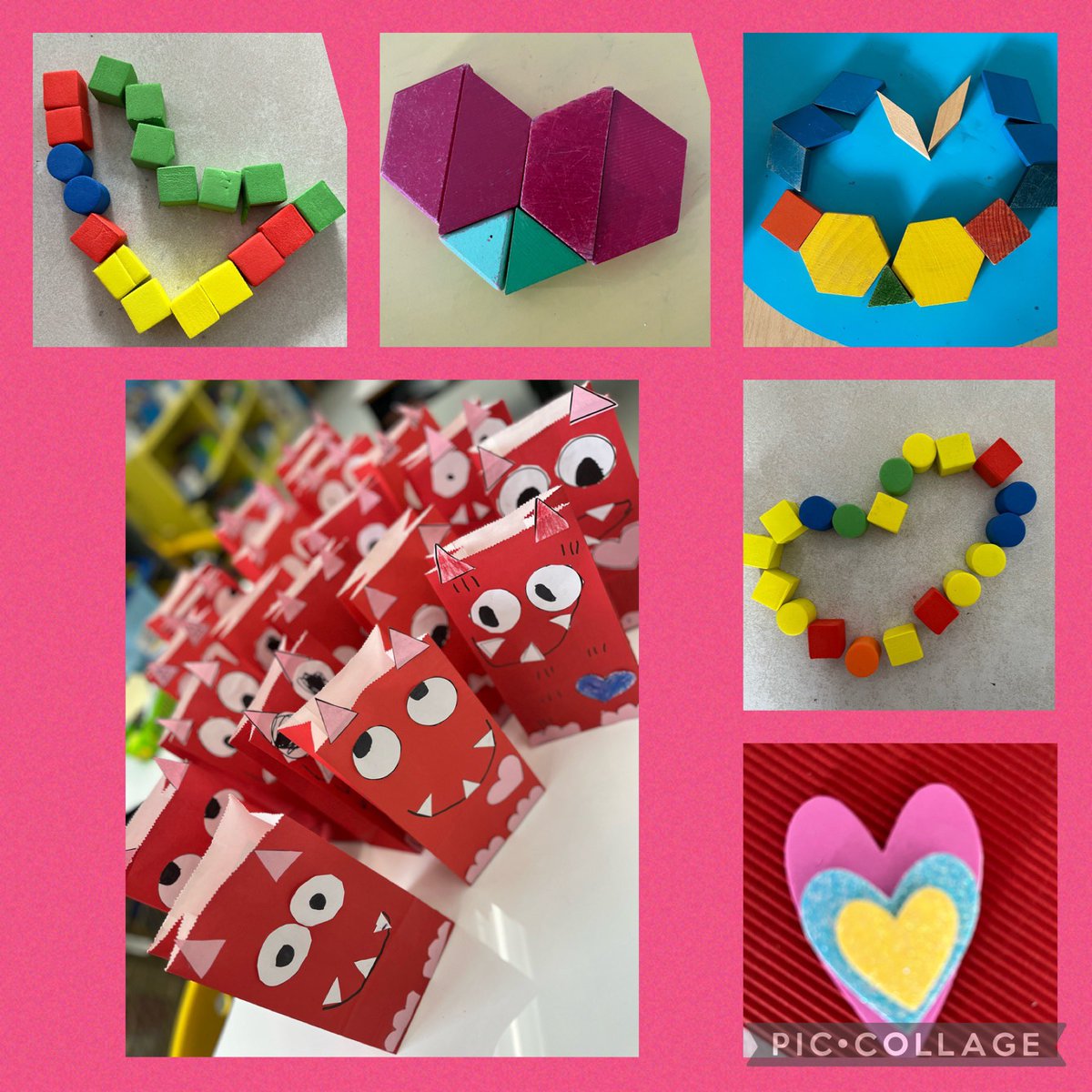 SimonsenTeach's tweet photo. Happy ❤️ Day!! Heart Engineers were busy creating today! 💜 https://t.co/S2IfmamqmM