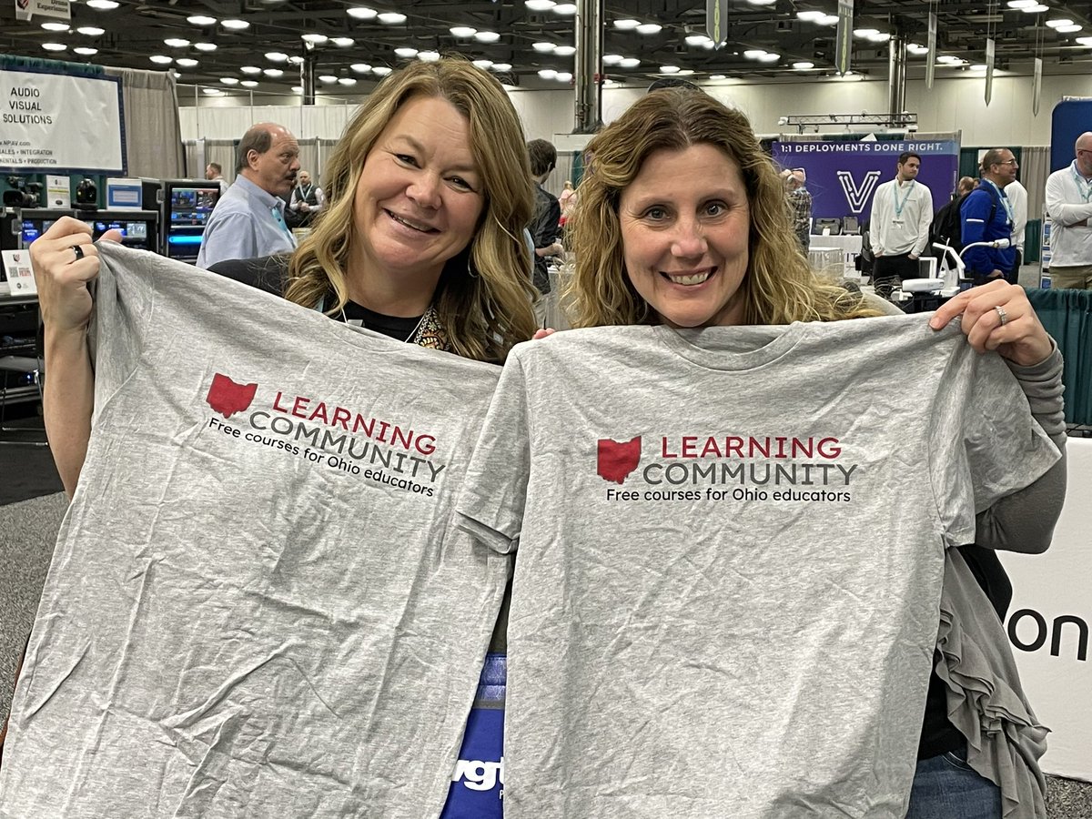 Sporting the bling from the Ohio, Learning, Community