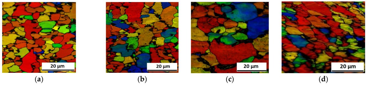 Crystals_MDPI's tweet photo. Read the Editor's choice paper in #MDPICrystals: "#Microstructure Evaluation Study of Al5083 #Alloy Using EBSD Technique after Processing with Different ECAP Processes and Temperatures" by Muneer Baig. @HashmiMjct
👉You can read it here: https://t.co/hKKKbz48a5

#high_temperature https://t.co/E8Dw2HKQUe