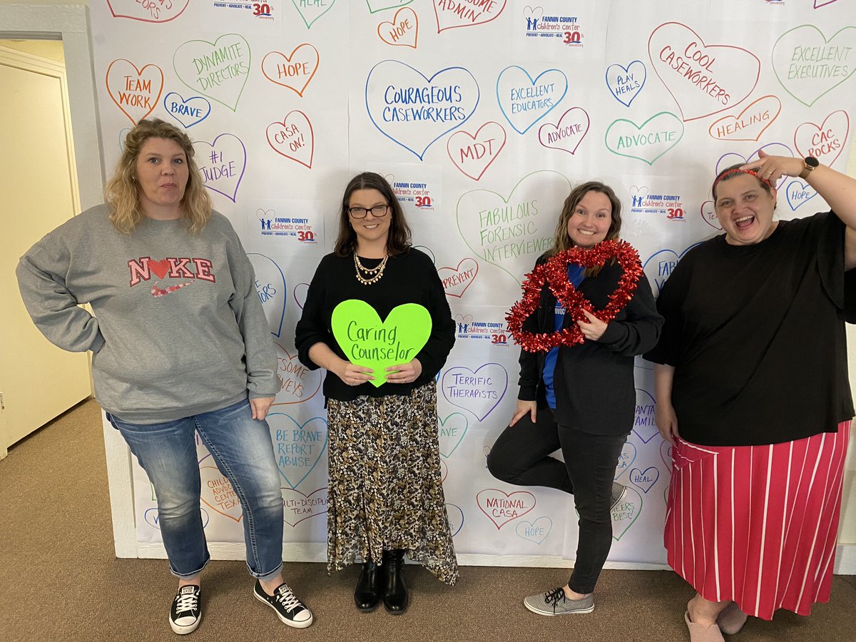 FanninCCC's tweet photo. Happy Valentines Day from the Children’s Center! ❤️💙 https://t.co/hVdsBTeTZW