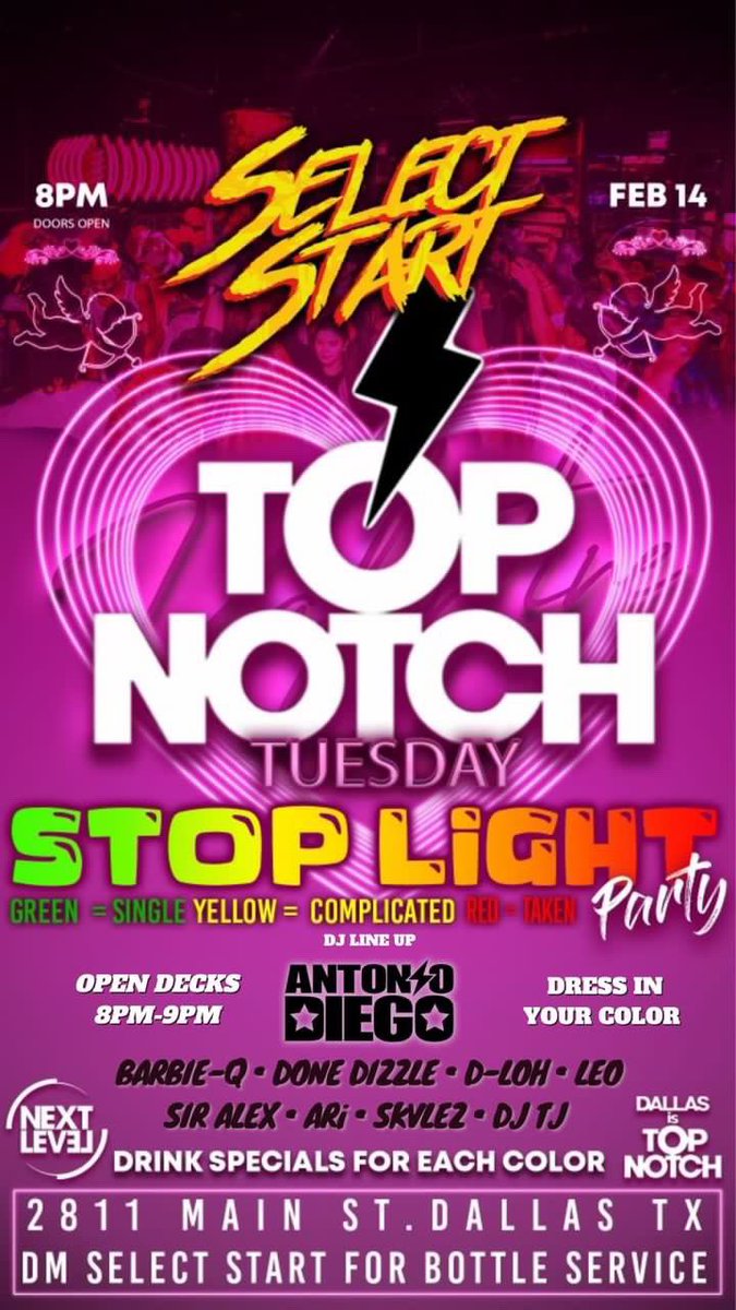 THE MOVE IN DALLAS TONIGHT💕<a href="/topnotchtuesday/">Top Notch Events</a> <a href="/NextLVLEvent/">Next Level Events™</a>
