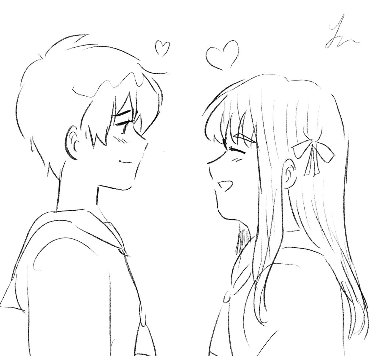 lil lesbian #kyoru doodle #fruitsbasket 