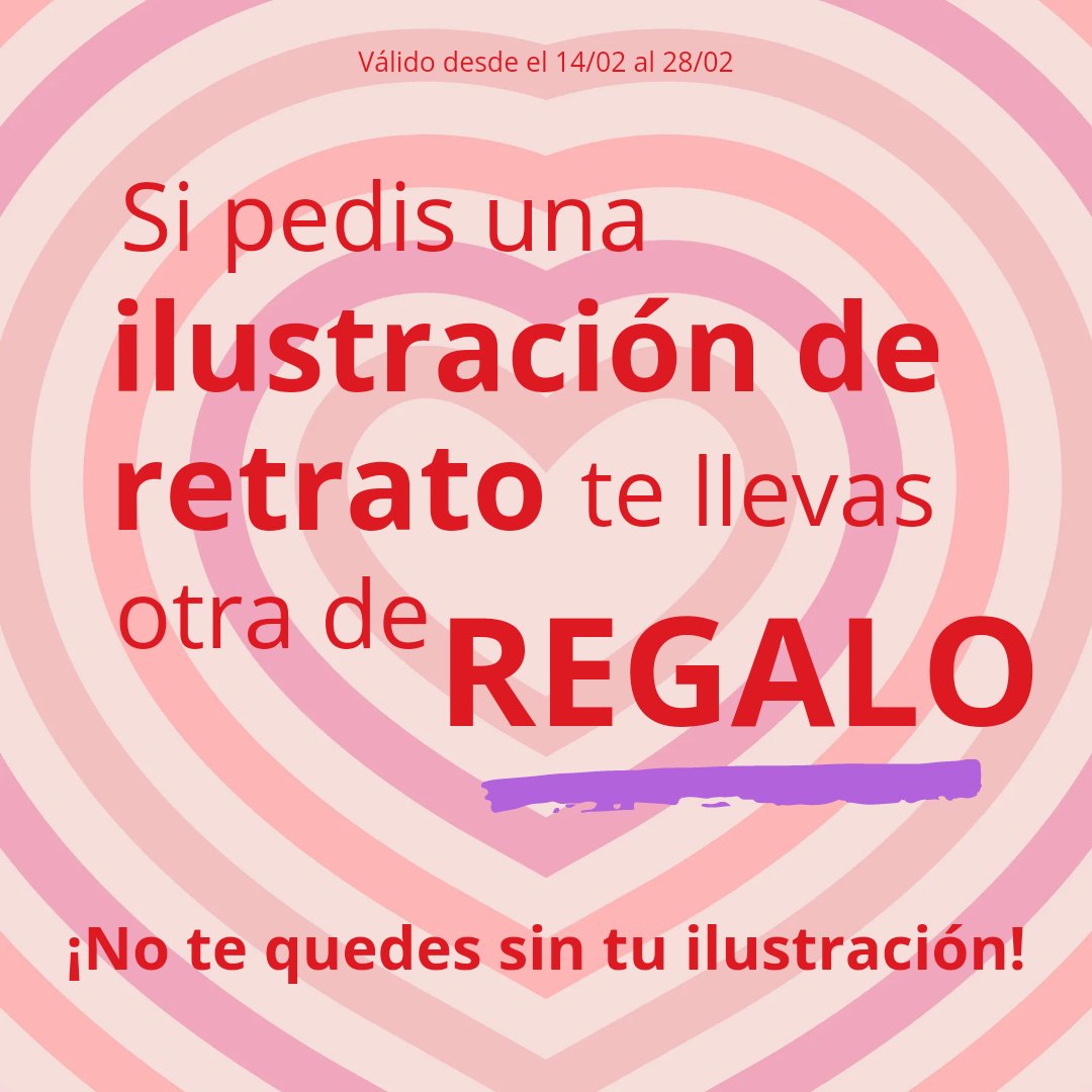 💫 DESCUENTOS AMOROSOS 💫
Desde hoy 14/02 al 28/02 
Festejamos el amor 💘 
¡Aprovecha estos descuentos!

(El dinero será destinado al tratamiento de mi gatita enferma de insuficiencia renal. Me ayudarías mucho haciendo un pedido o dando RT y ❤)