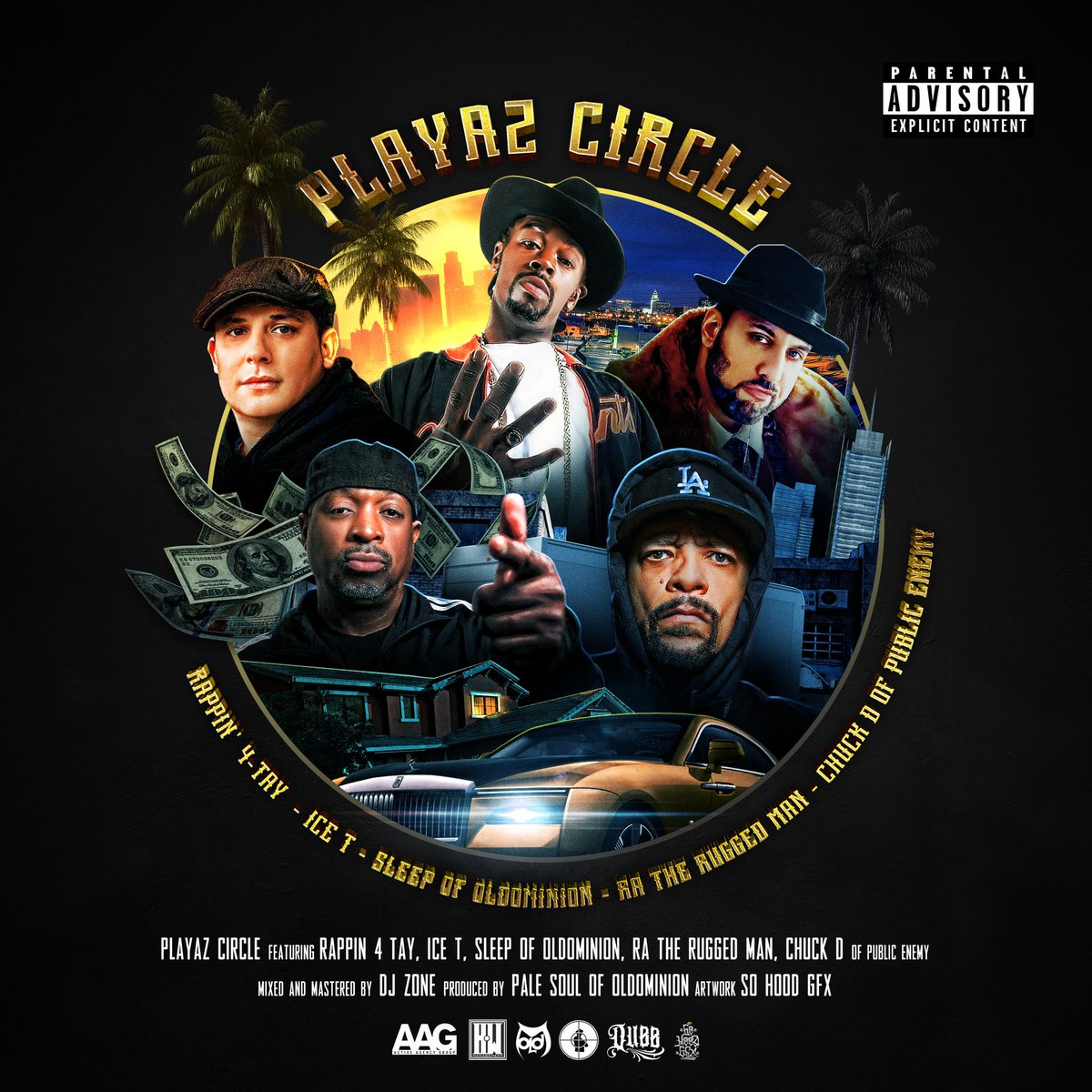 rappin_4tay's tweet photo. #PLAYAZCIRCLE FEAT @RAtheRuggedMan x @MrChuckD of @PublicEnemyFTP x @SleepSFR x @FINALLEVEL DROPS THIS THURSDAY! ON ALL PLATFORMS HELLO! 🍾 https://t.co/iPUGZjkB4d