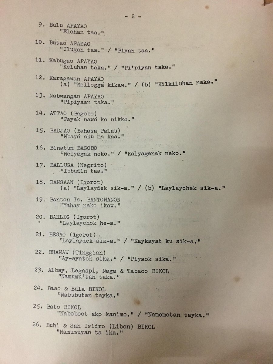 mightymagulang's tweet image. “I love you” in 200+ Philippine languages. 1/3