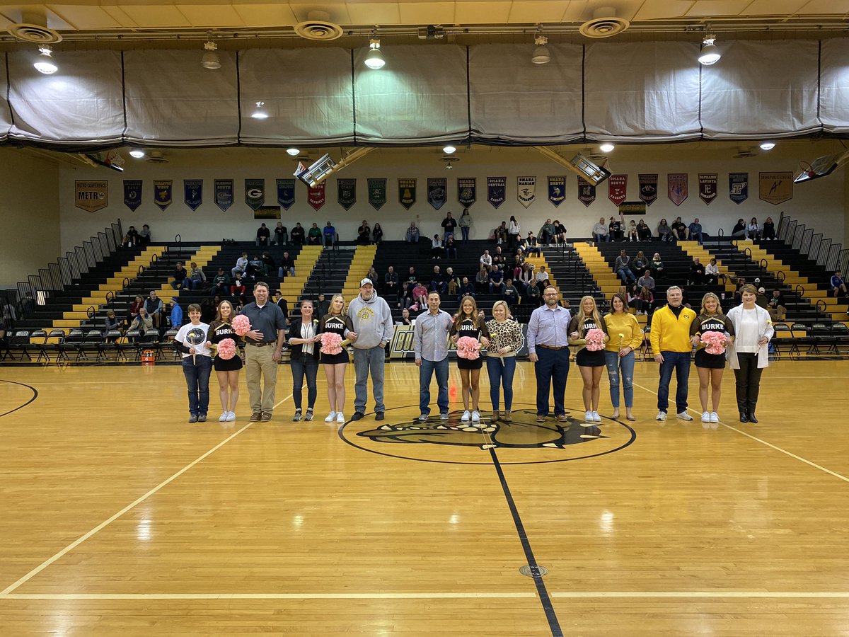 Thank you to our <a href="/Burkedancerz/">B U R K E D A N C E T E A M</a> Seniors who have raised the bar and put so much into Burke Dance the past 4 years 🖤💛 This year combined with Westview made history and will go down as the Best Dance Team in school history 🖤💛💙🧡 #WeAreBurke