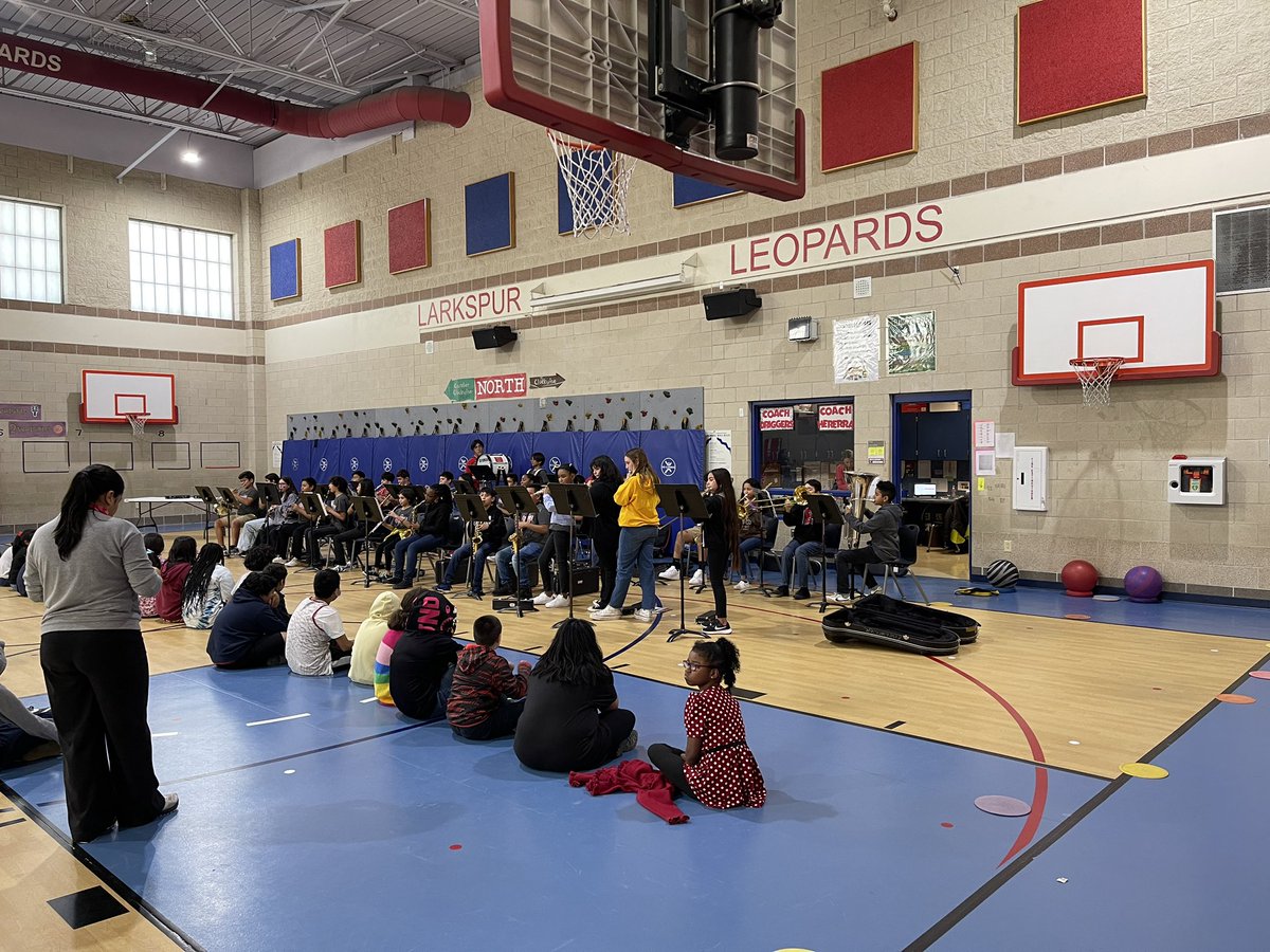Our feeder elementary schools have been enjoying our visits! Let’s go Larkspur Leopards! Thanks for having us, we can’t wait to see you all again!
