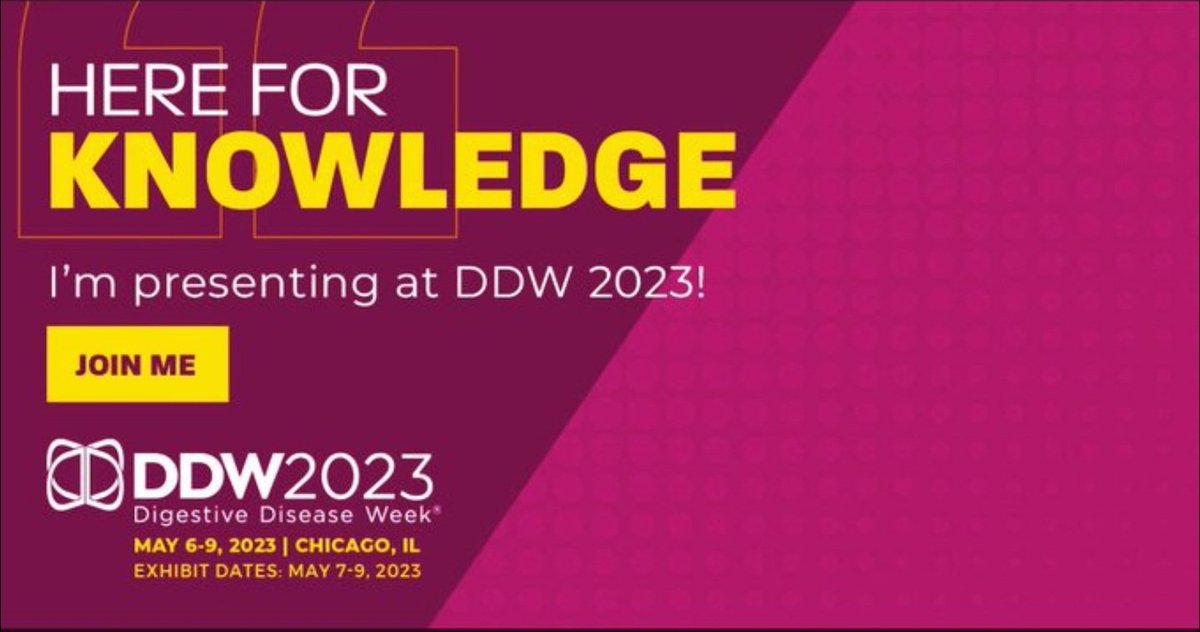 Excited to return to #DDW2023 in Chicago this year! Enjoyed collaborating with everyone! @hassamalii @FatakhovaKarina @AGiammarinoMD @rahulpamarthy @ShivaPoola @taliafmalik @BabuPMohan2 @AdvaniRashmiMD @IBD_queen @SanjayaSatapath @DouglasAdlerMD #GITwitter