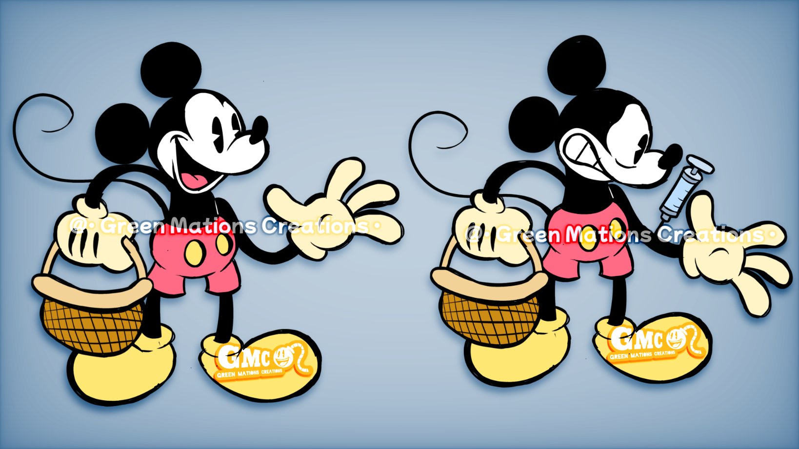 Green Mations Creations • X પર: Mr Beast rap battle meme but it's Mickey. Lmao #FNF #MickeyMouse #Disney #Rubberhose #WednesdaysInfidelity #VSMouse #SundayNightSuicide #SuicideMouse #Art #Cartoon #1930cartoons #MrBeast #MrBeastMeme #IbisPaintX https