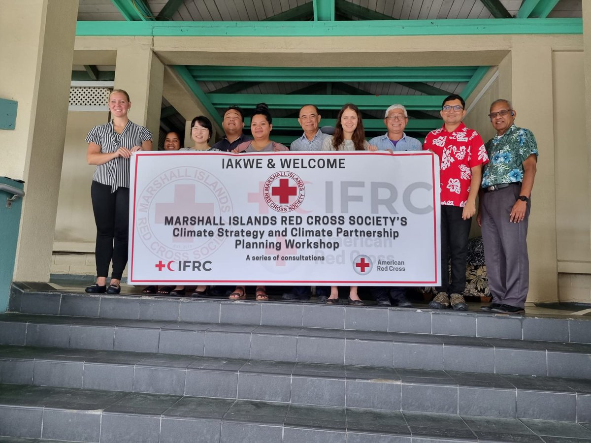 Marshall Islands Red Cross' draft ClimateStrategy & ClimatePartnershipPlan was discussed with Embassies' representatives in Majuro. It was a very engaging discussion that highlighted some of the key issues around climate change that MIRCS should focus on in their ClimateStrategy.