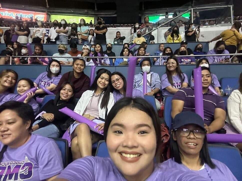 Team Deannasaurs Official, PRESENT! The OG Team in full support for CMFT! Bawi next game, Titans! 💜