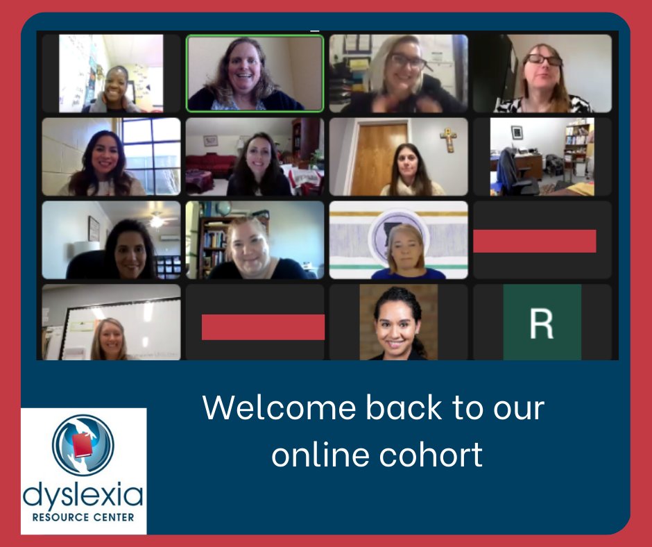 Welcome back to our online cohort. These ladies started studying last June and are in their final theory block for their practitioner qualifications. We've loved having them as students. #dyslexiaeducation #dyslexiasupport