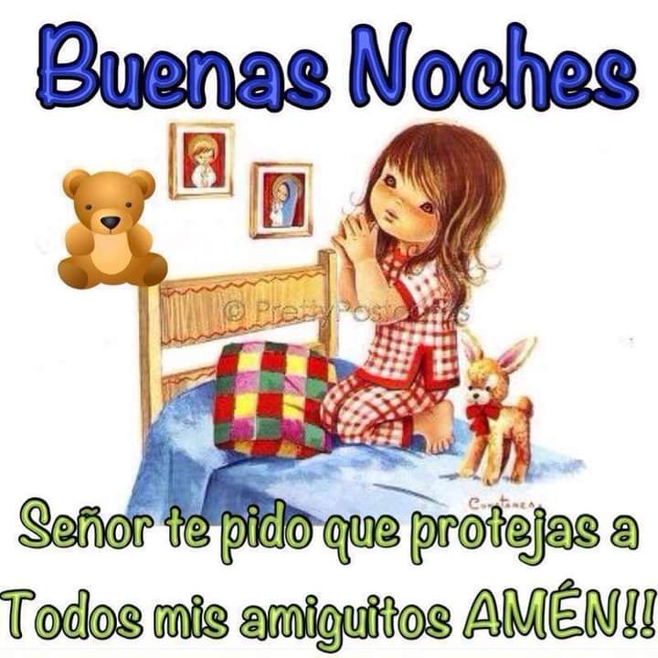Buenas noches feliz día de San Valentín