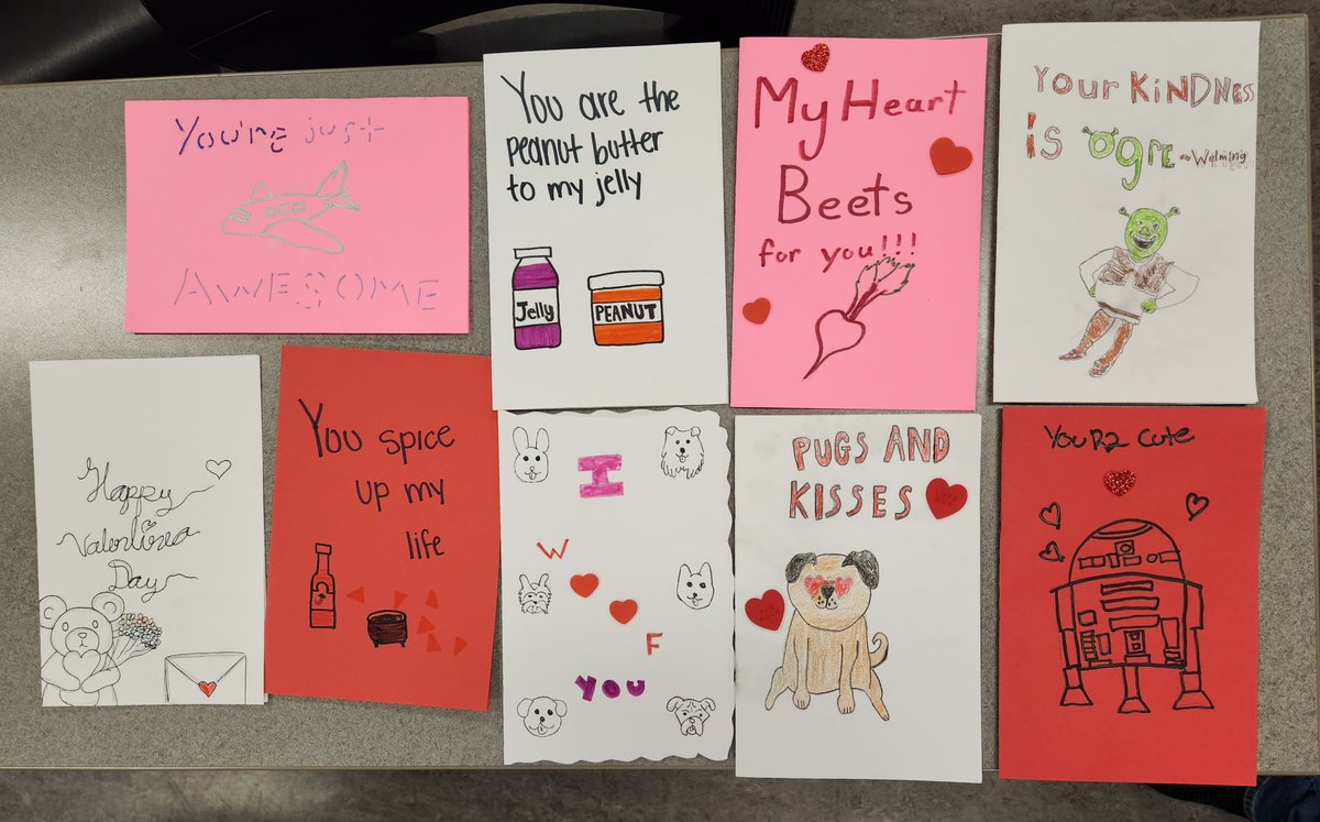 CTHSAVID's tweet photo. CTHS AVID students made Valentine's Day Cards for the assisted living residents. https://t.co/5fqWJFmWVW
