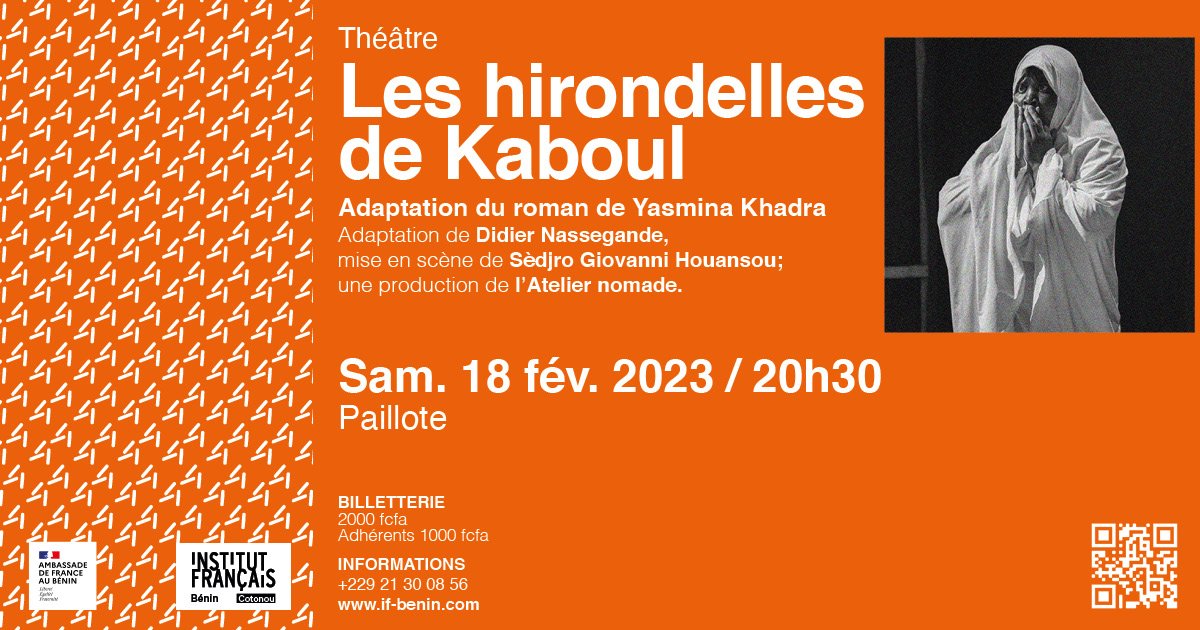 Ce samedi 18 #fevrier on est dans #pain où peut être pas avec ceci. Un #spectacle qui place la #femme au coeur <a href="/Wakponbeninto/">Wa Kpon Bénin To</a> <a href="/wasexo/">Wa sé xo</a> #sudcrea
<a href="/artirium/">Artirium</a>