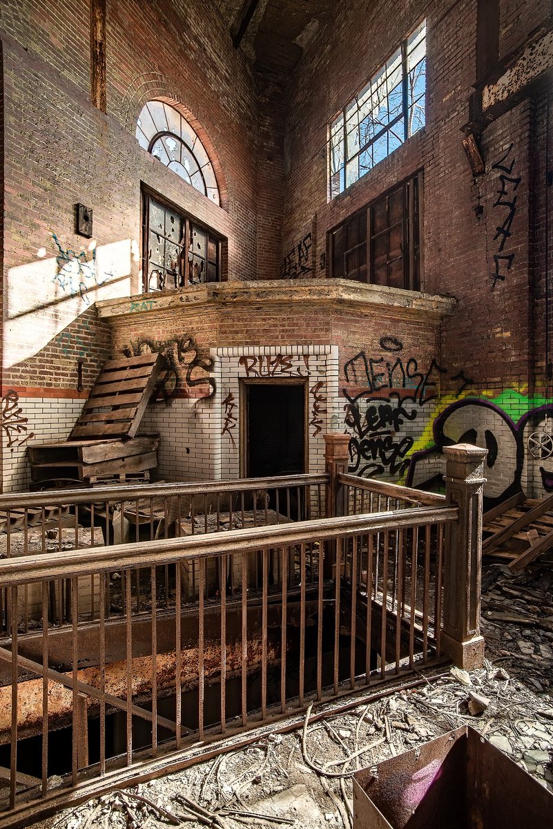 Mr. P. Explores on Twitter "A mysterious stairwell leads down into the