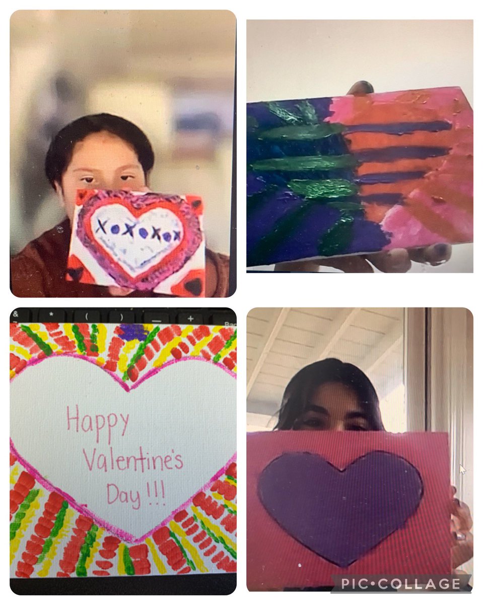 HarvestGroveVA's tweet image. Valentine’s Day heart art with Mrs. Hague. #weareBUSD #harvestgrovevirtualacademy #independentstudy #homeschool