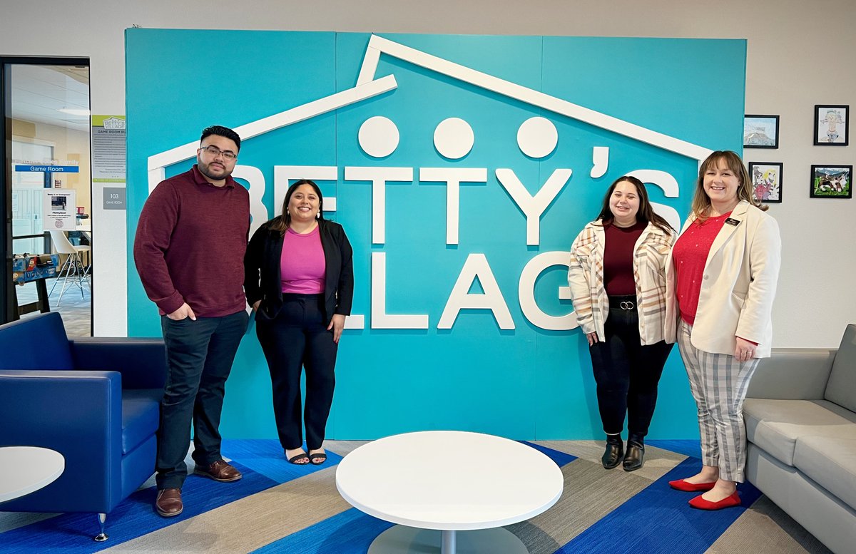 OppVillageLV's tweet photo. Thank you to Eric, Erika, and Taylor from U.S. @senjackyrosen’s office for braving the snow on Valentine’s Day to see behind the scenes of Opportunity Village and Betty’s Village! We look forward to our continued work together.
#OVCommunityPartner #BettysVillage https://t.co/kCgbXhT9o6