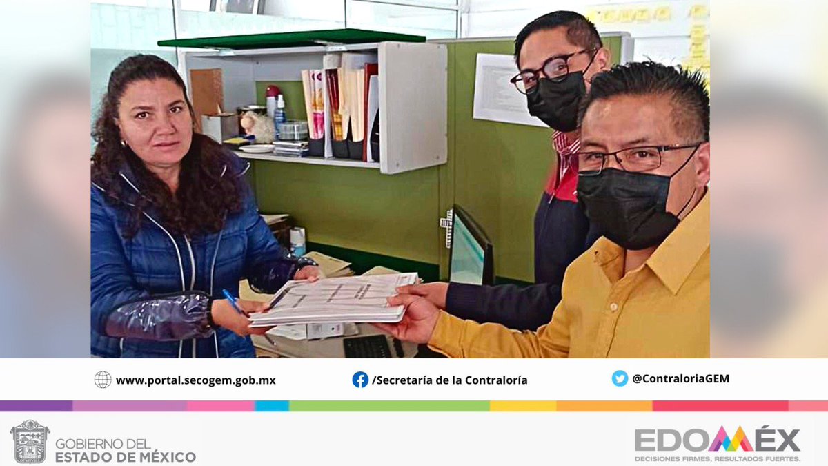 ContraloriaGEM's tweet photo. #Entérate La Unidad de #Planeación, Apoyo Jurídico e Igualdad de Género entregó a la Secretaría de @FinanzasEdomex, nuestra #CuentaPública2022; documento que integra información contable, presupuestaria, programática y administrativa, para su revisión, por parte de la @Legismex. https://t.co/mYDMptfKmw