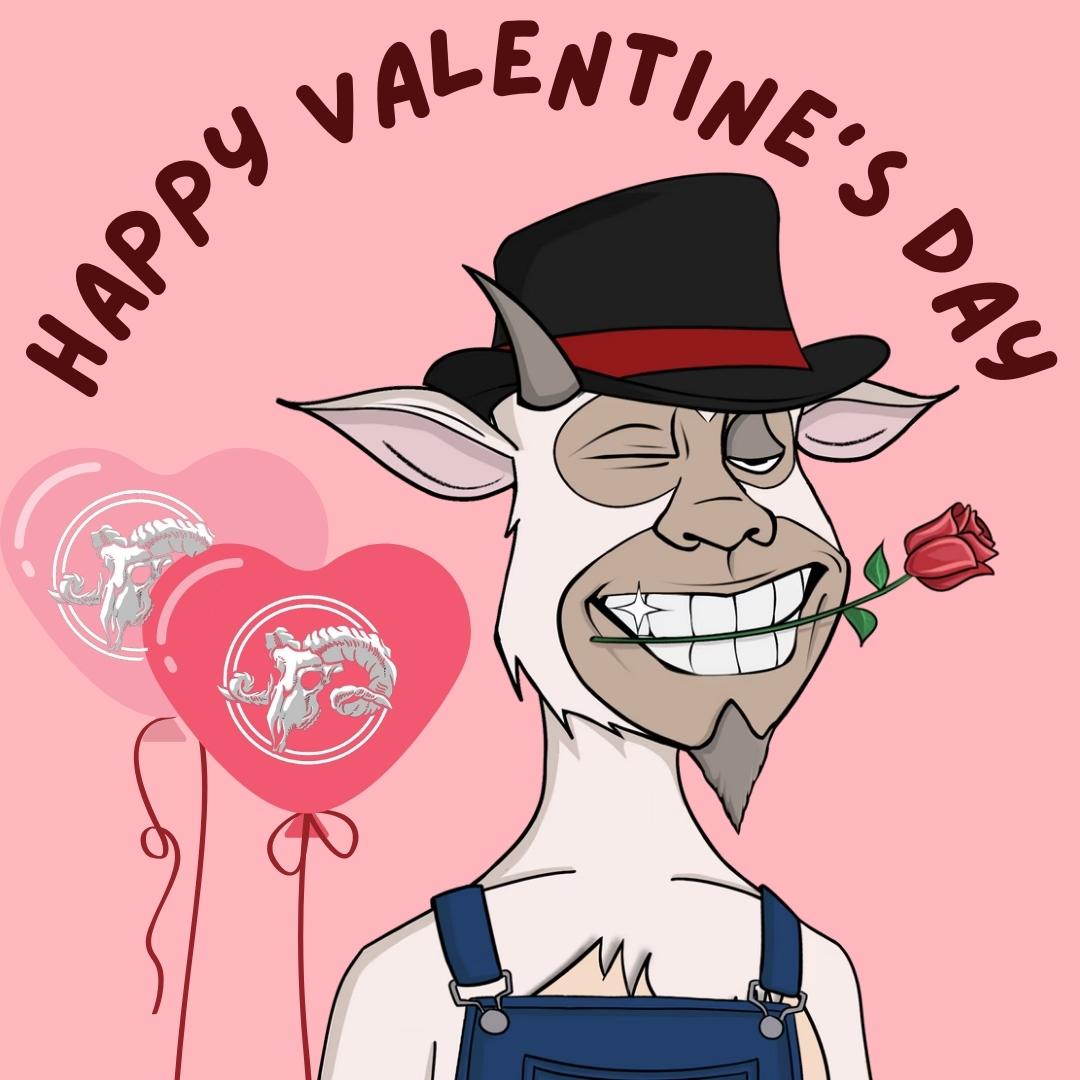 "Love doesn't make the world go 'round. Love is what makes the ride worthwhile."

Happy Valentines Day Goats ❤️🐐! BaAAH! 

#GoatGang4Ever