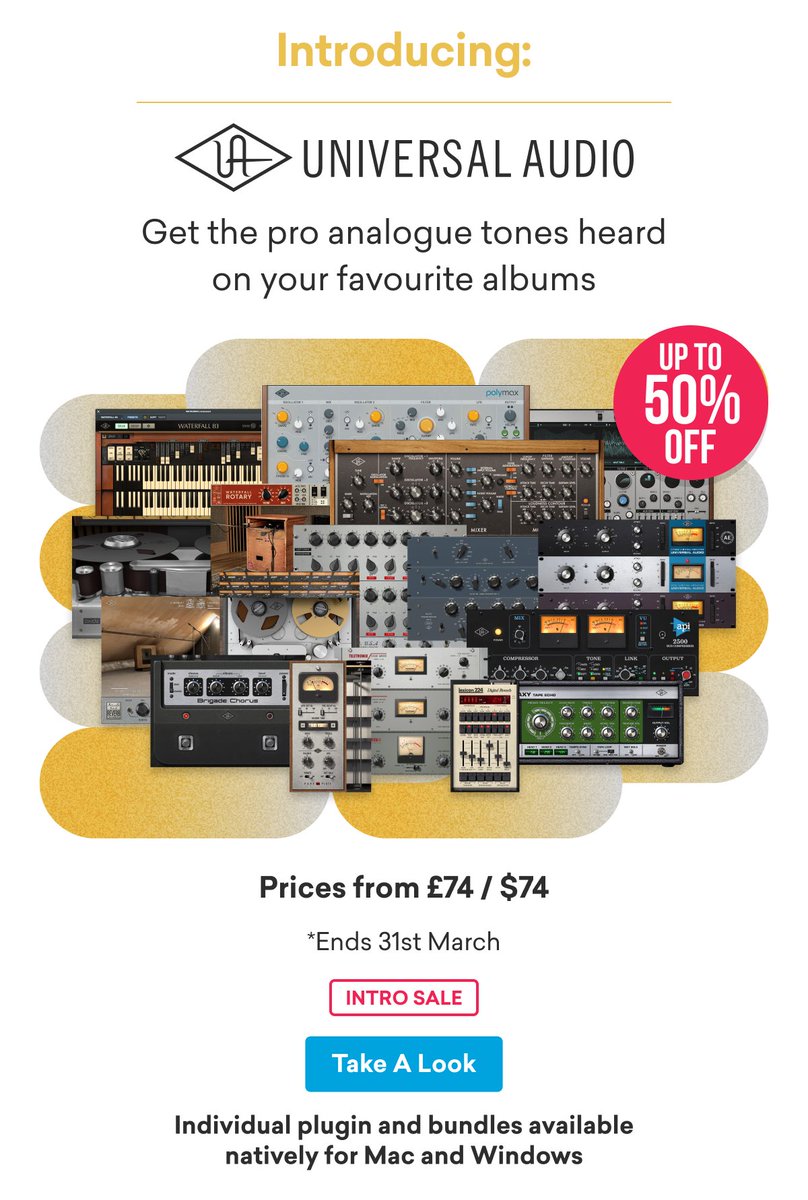 Plugin Boutique JPN/KOR on Twitter "Plugin Boutique 11年目にして遂に・・・ Universal Audioの取扱開始!!! ＊UAの