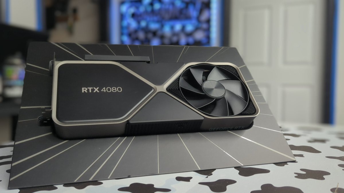 Steven was able to convince Kelii that he too also needed to buy a 4080.  Congratulations on your new video card Kelii.