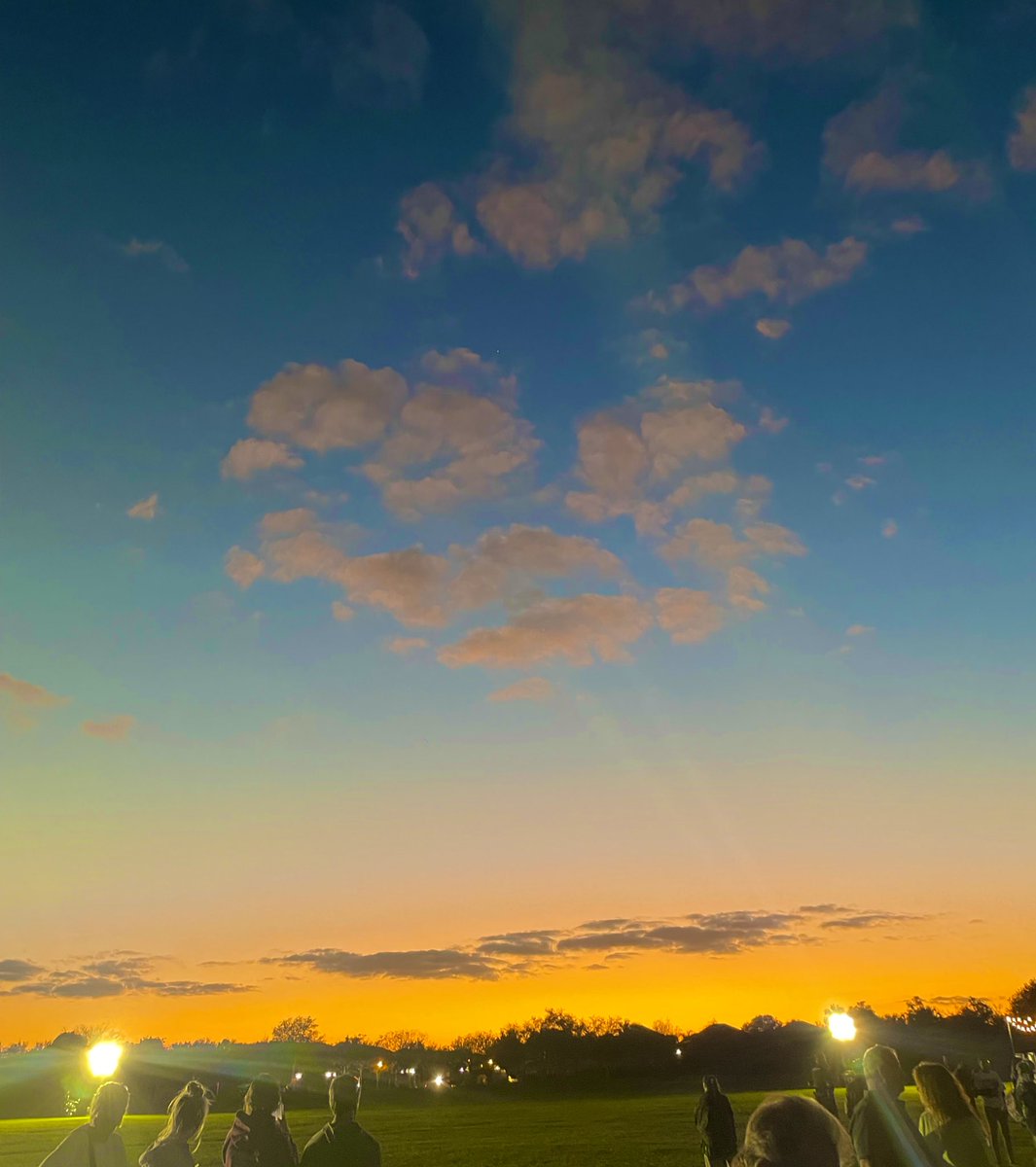 Heart in the sky over the memorial #ParklandStrong