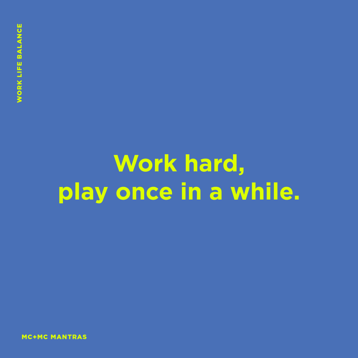 Work hard, play harder sounds great in theory... What's your reality? . #designlife #mcandmc #workhardplayharder #designerlife