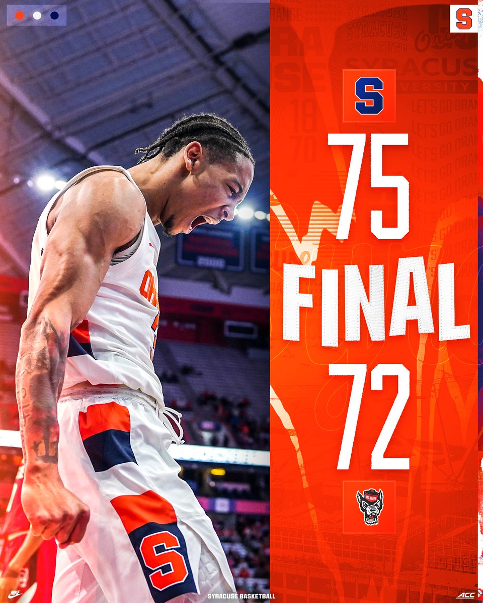 'CUSE WINS! 🍊