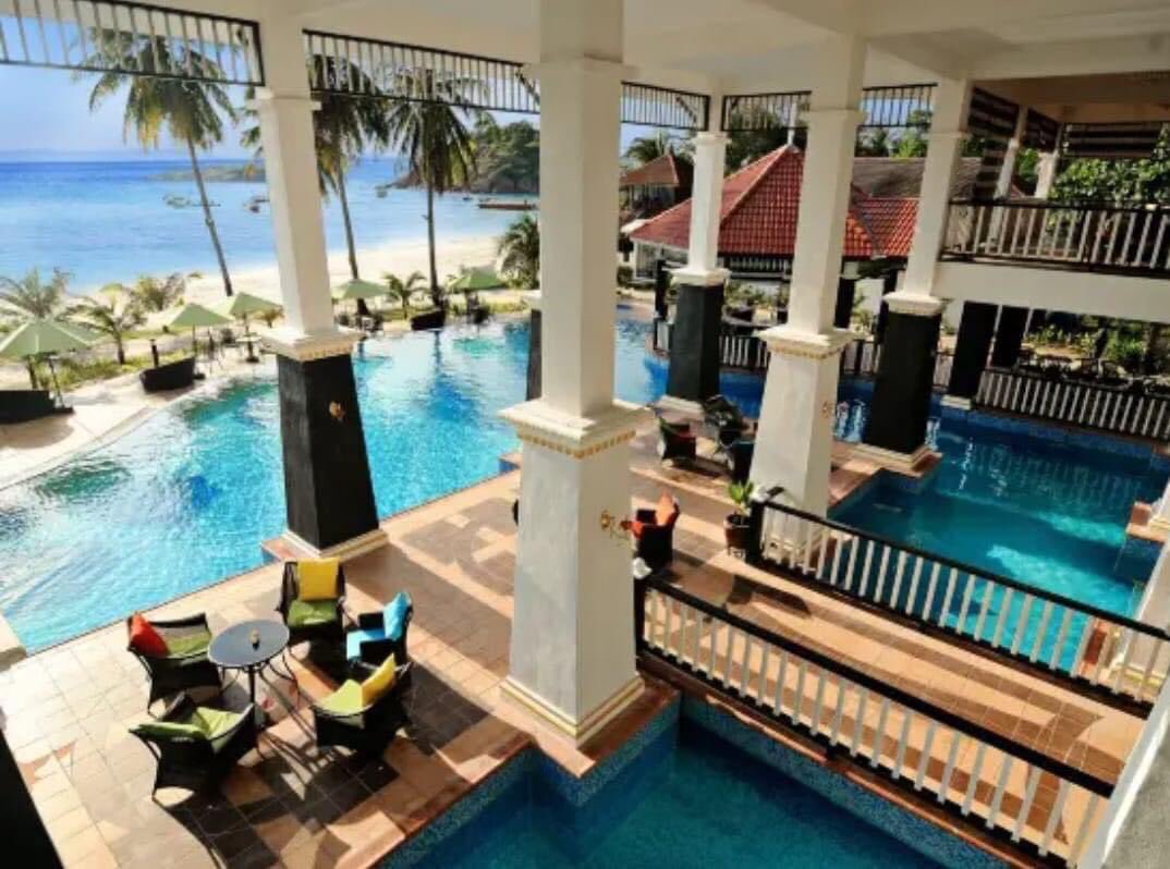 jomtravel_'s tweet photo. Sari Pacifica Resort &amp; Spa, Redang

Datang Redang, korang stay la kat sini. Cantik guys! Bilik selesa, resort di memang depan pantai yang membiru. Pasti tenang percutian korang. https://t.co/uQG4yvjwZK