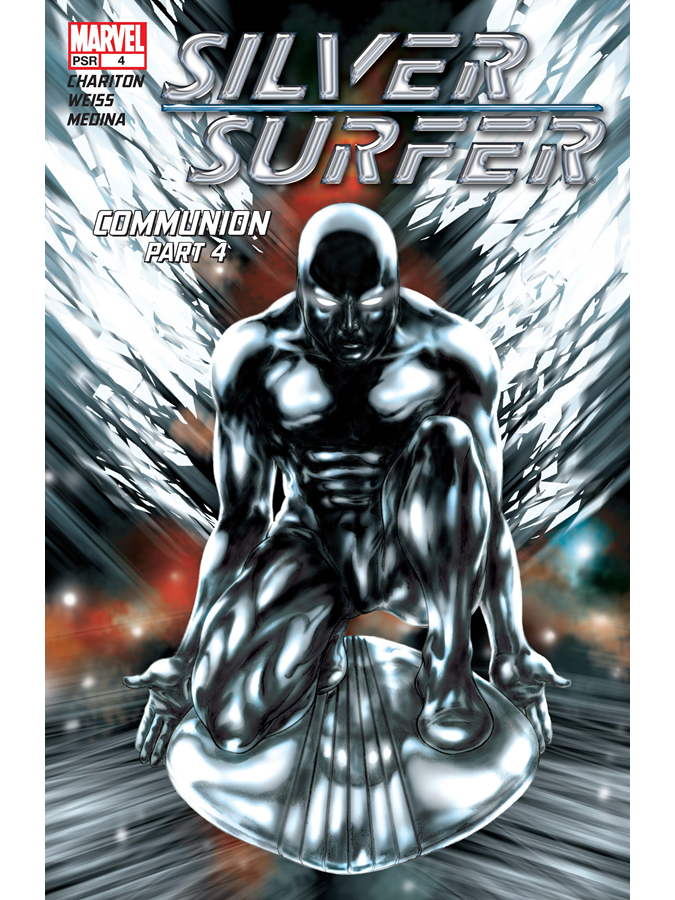 ClassicMarvel_'s tweet photo. Silver Surfer #4 from February 2004. https://t.co/35xGtBnk2E