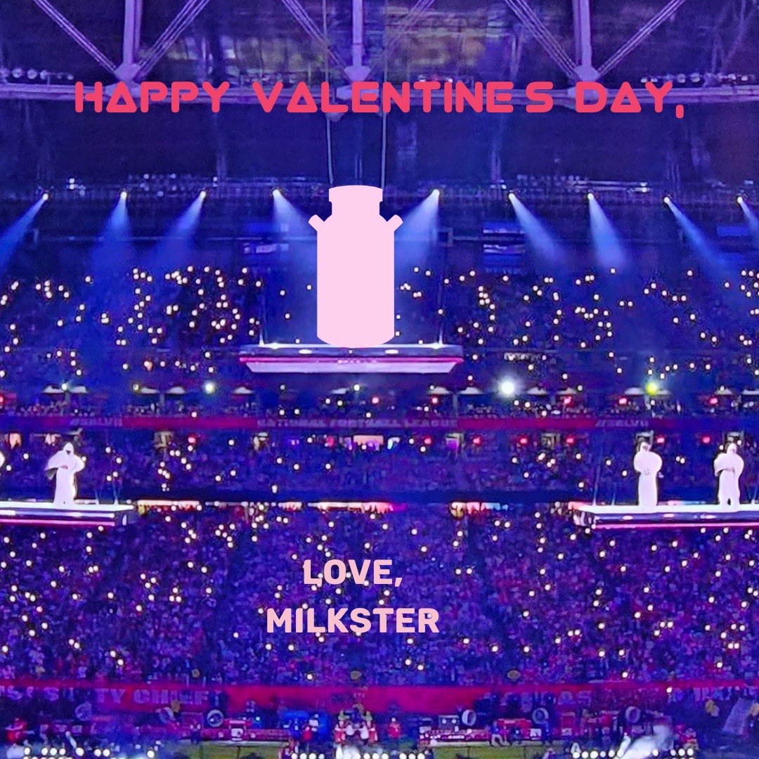 MilksterCream's tweet photo. Happy V Day. We love you. https://t.co/Z5iQTPcRmH