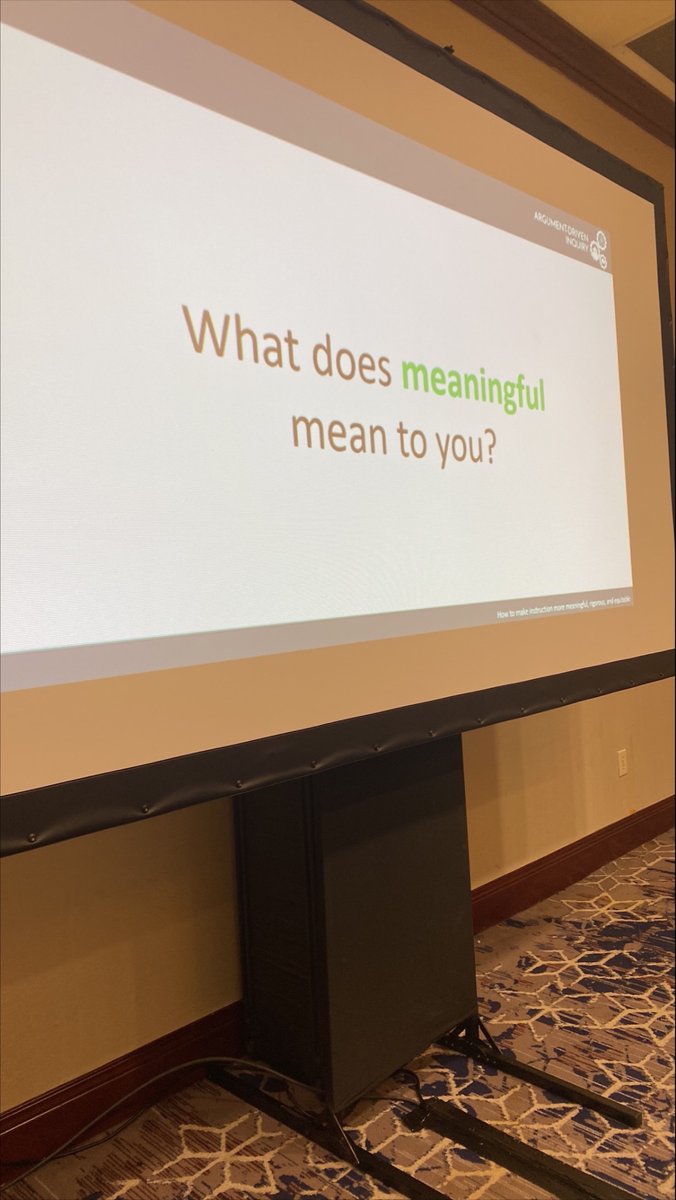 tomdoughtyjr's tweet photo. Thank you #hasti23 for a great conference! I had some groups of amazing teachers today as we talked about 3D learning and STEM with 
@ArgumentDriven Inquiry. https://t.co/yff7MpX6cs