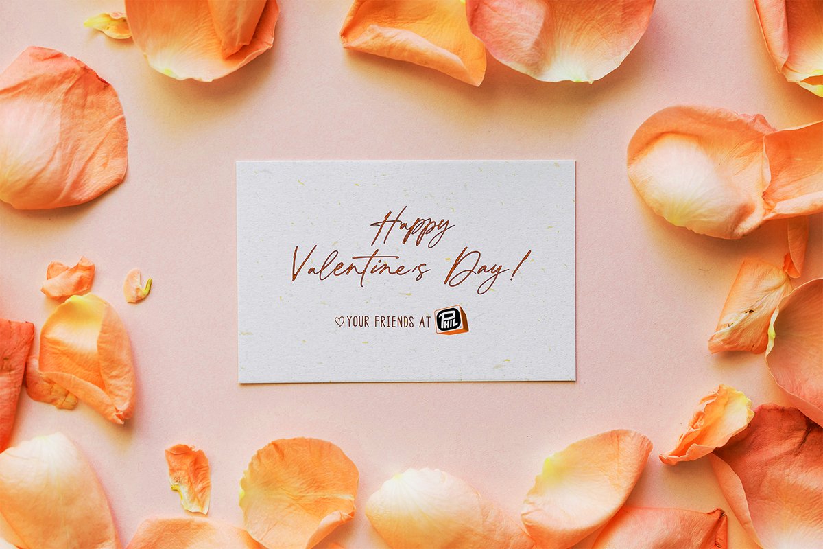 Have a very happy #ValentinesDay from all of us here at #PHIL! #PHILedwithLove
