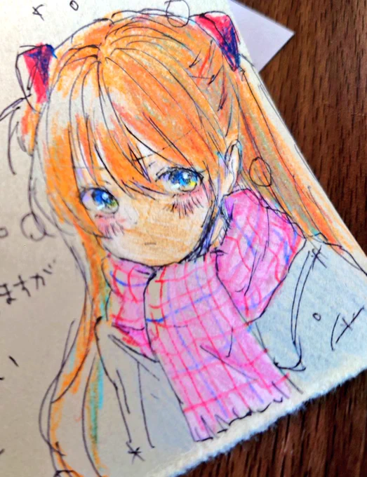 一枚だけこのアスカちゃん入れました〜ほかはぷにアスですふふふ… 