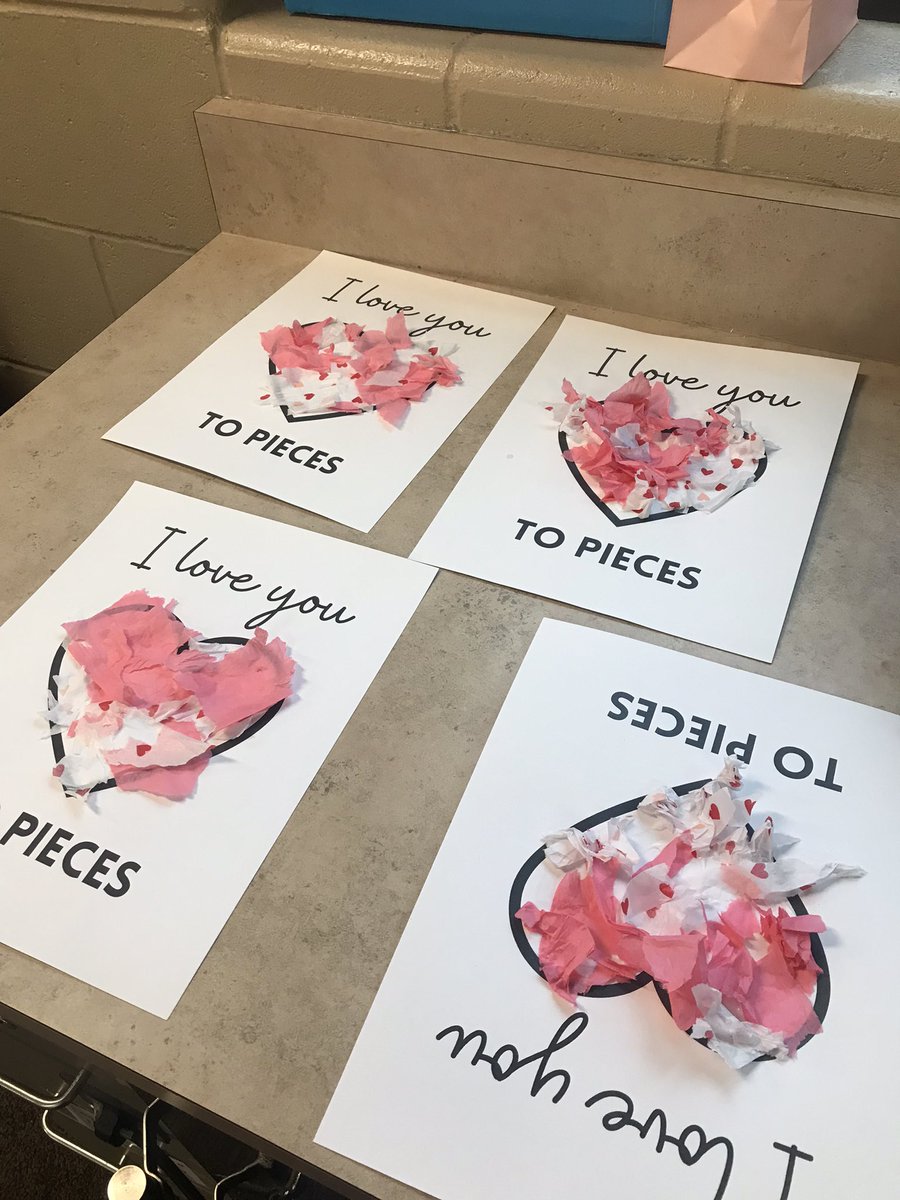 Happy Valentine’s Day!! Thanks for our Party in a Box, <a href="/comosepta/">CoMO SEPTA</a> !! #crafting #BeU #SWINlove