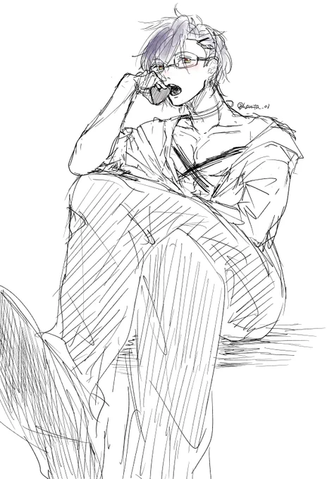 雑な落書き
明ⅰ石さんチョコどうぞ〜🫶大好きです〜!!! 