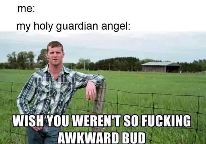 My life lately. Pretty sure my guardian Angel is like “WTF?” #awkwardmemes #teacherburnout #lifeismessy instagr.am/p/CoqkzSrOYm9/