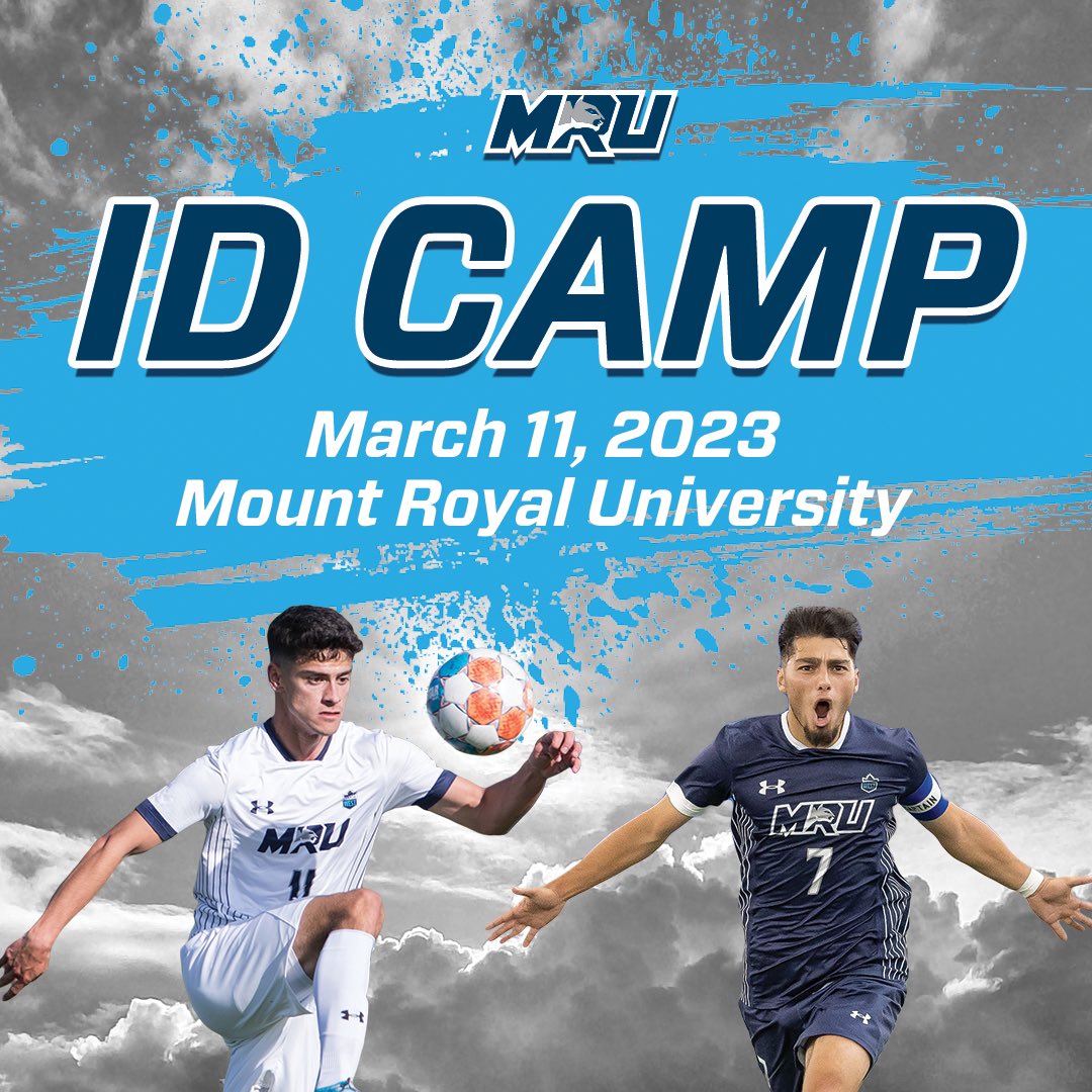 Do you have what it takes to earn a scholarship and play for the Cougars? 🤔⚽️

Register now for our Spring ID Camp at mrucougars.com/soccercamps

March 11 at MRU
Born 2007 and older.
$100.00 + GST