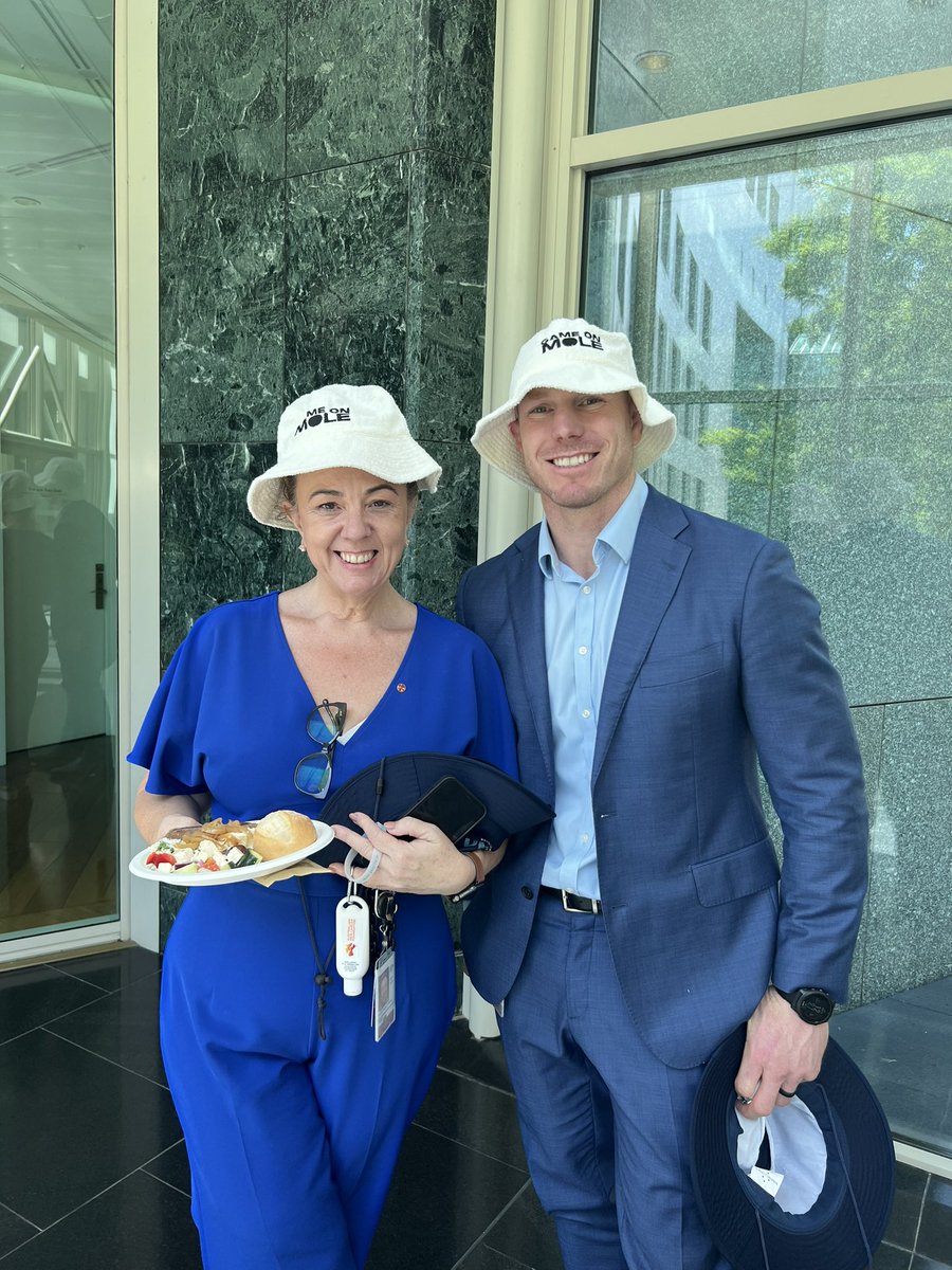 DavidPocock's tweet photo. Down at the Parliamentary Friends of Melanoma and Skin Cancer Awareness lunch.
A little reminder to go and get your skin checked ☀️🧴 https://t.co/xOyqum9gTz
