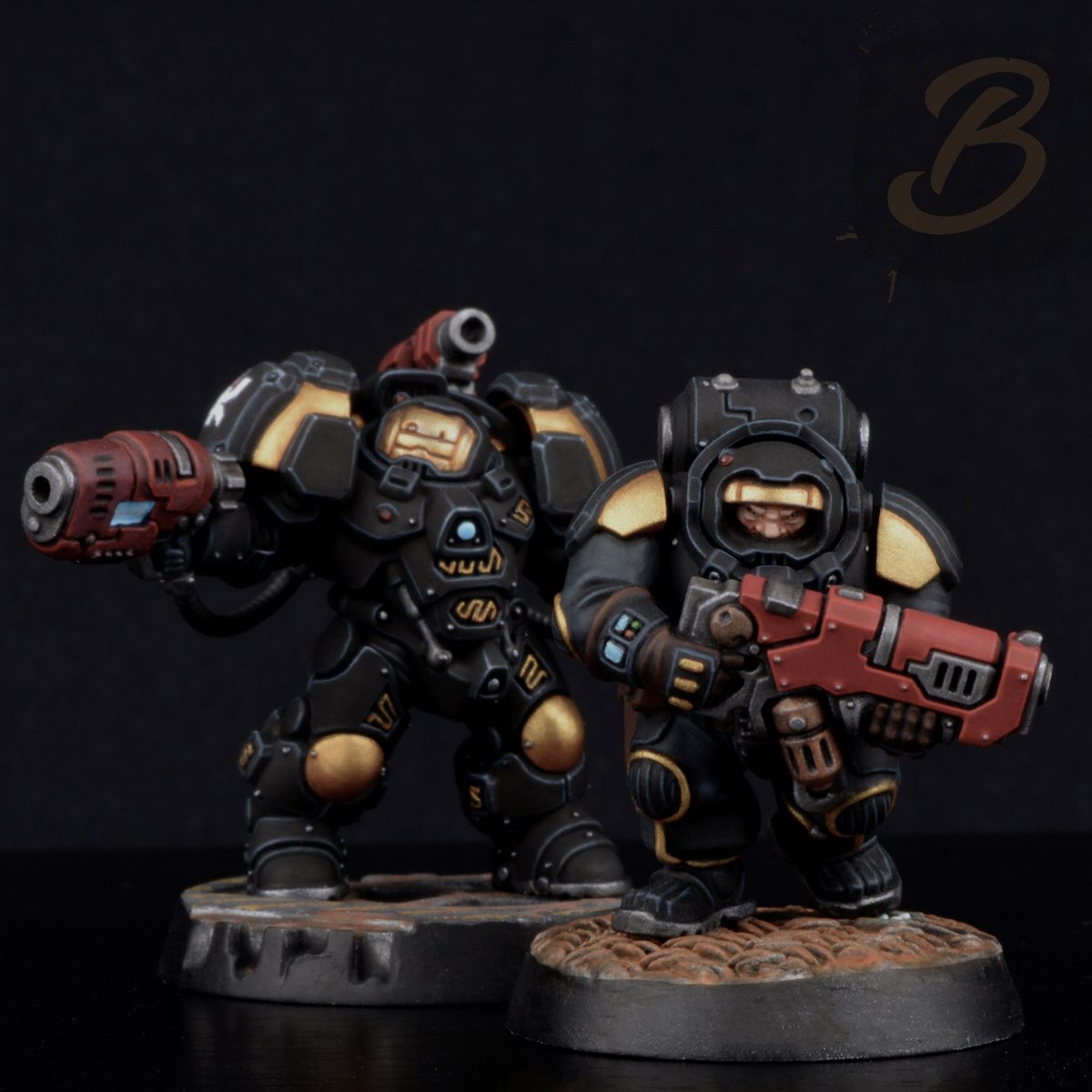 My take on Kronus Hegemony 

Video Tutorial Here
youtu.be/XXYFAdWli80

#warhammercommunity #40K #warhammer40k #leaguesofvotann #kronushegemony #paintingwarhammer #warhammerpainting #warhammer #warhammerworld