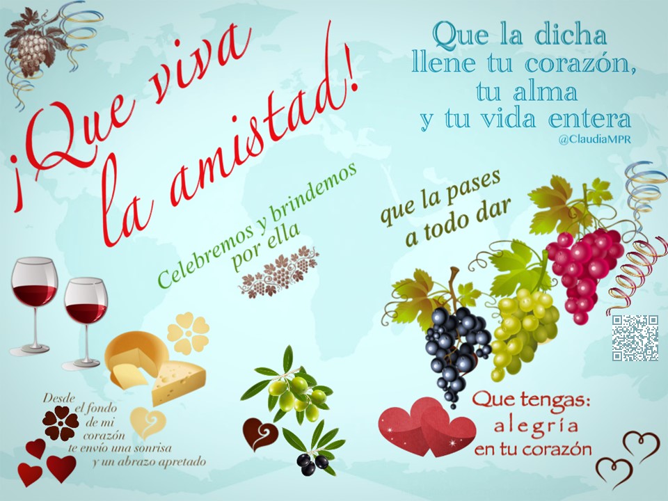 365 días para vivenciar la #Amistad, el #Aprecio, el #Cariño, el #Amor 🌳💚🤍🕊️ y sonreírle a la vida😉💛💙🌎 para sentir dicha en nuestro espíritu 🥰❤️