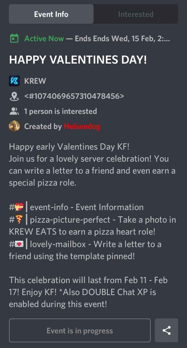 KREW Discord Event!
 (230215)

#krew #krewupdates #itsfunneh #krewfam #kftwt #kf #krewxkf #kreweats
