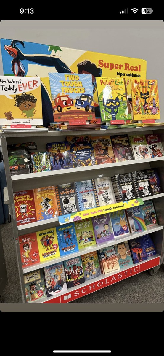 The <a href="/Scholastic/">Scholastic</a> Bookfair will be open until next Friday 2/24!