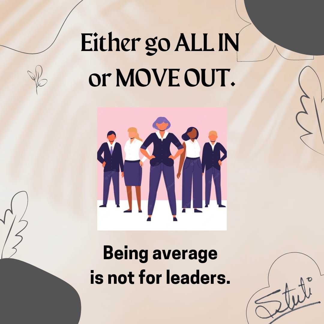 You've got to pick a way and stick to it. Because perseverance leads to success ❣️

#wednesday #wisdom #thoughtoftheday #storytellerstuti #readtolead #motivation #getgoing
