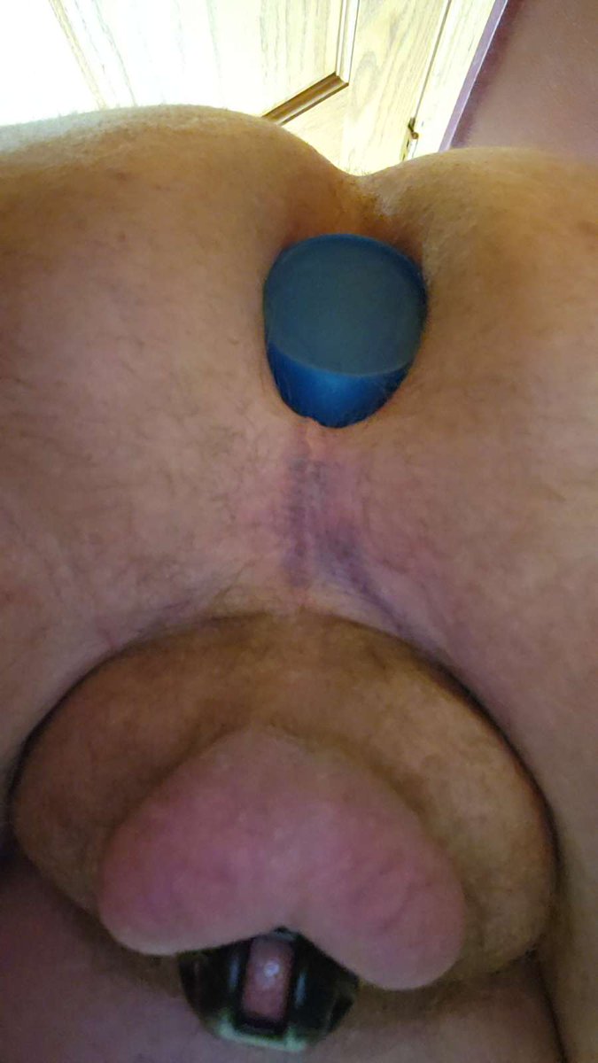 ClockworkPrin14's tweet photo. Been enjoying being caged and plugged more often lately https://t.co/qJzDrLIX3Q