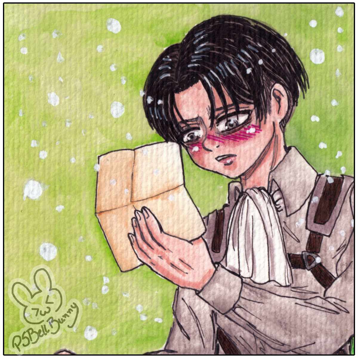 PsbellBunny's tweet photo. Valentine Day - Secret admirer
#EruriValentineWeek #EruriValentineWeek2023
#eruri #sweeteruri #levi #leviackerman #erwin #erwinsmith
@EruriValentine https://t.co/iHWhyGlVBW
