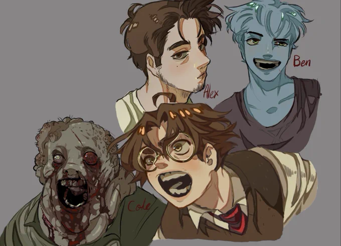 TW// blood.........I have not drawn for a little, but I'm back with some oc art 