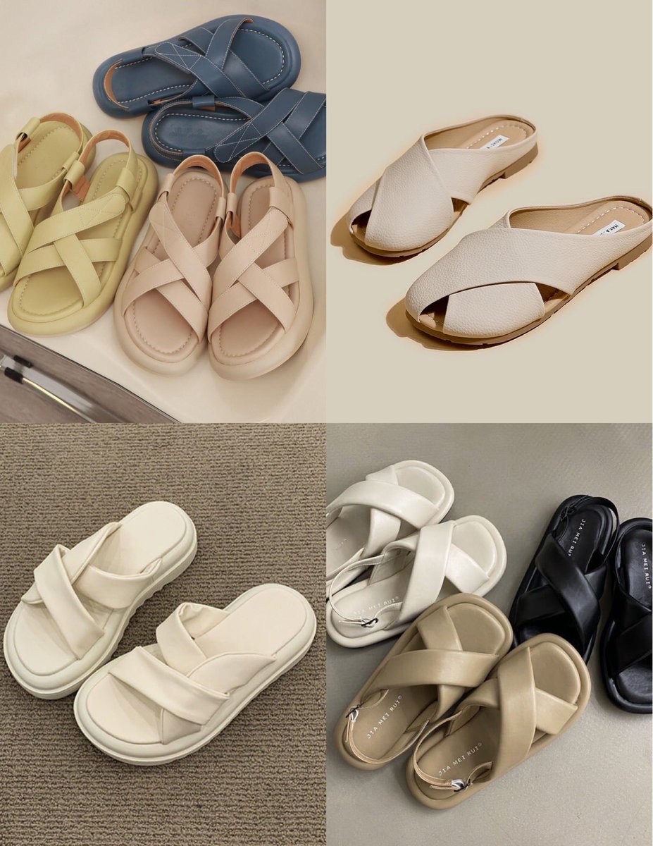 Another day,another new sandals . Aesthetic and minimalist design from <a href="/ShopeeMY/">Shopee Malaysia</a> .

A thread ——
#MighaYeapShop